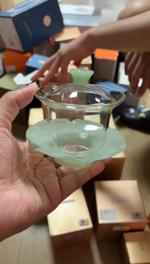 【闪购商品】福容 茗园盖碗浅玉