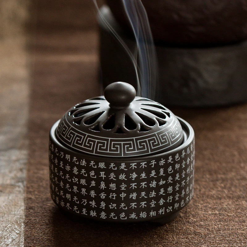 陶瓷香炉创意香薰炉家用室内盘香炉