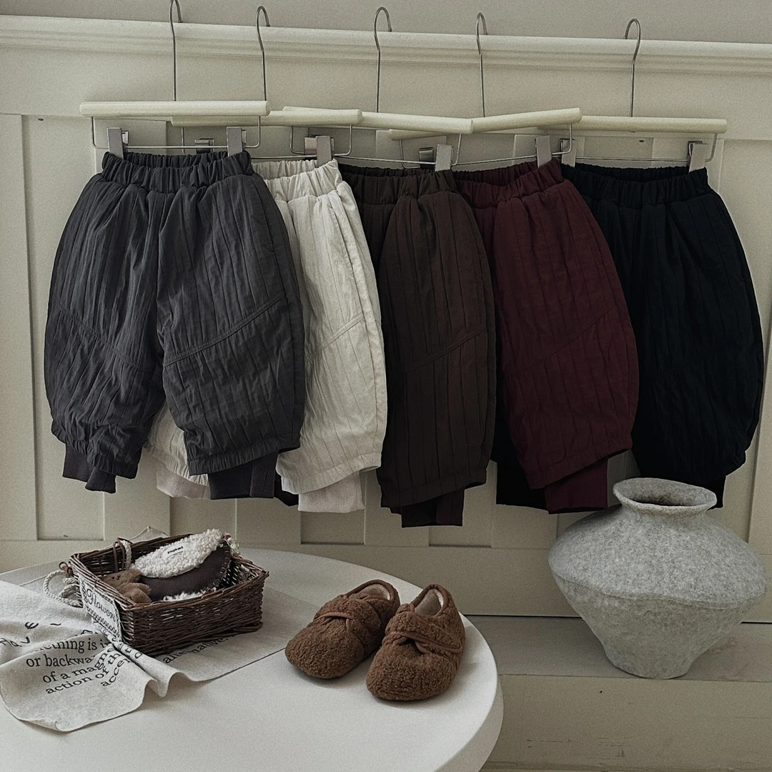 【几小只】儿童冬季束脚夹棉加厚休闲裤-202