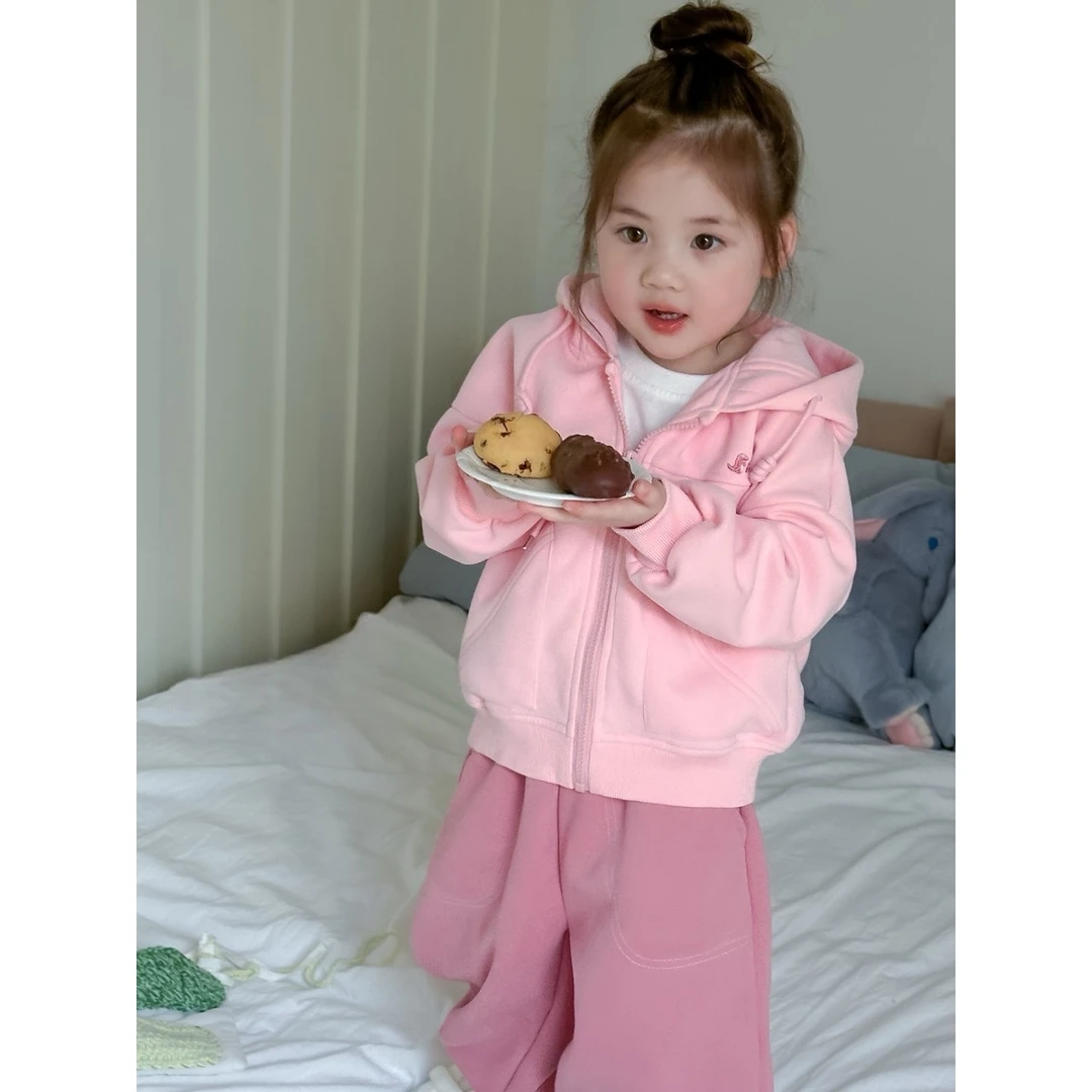 【森许】秋季新品童装两件套恐龙套装-018