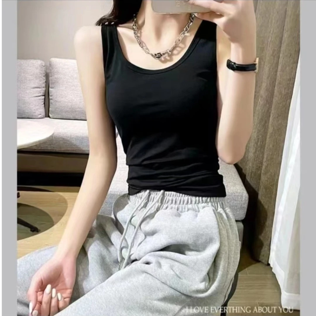 休闲百搭时尚打底小背心