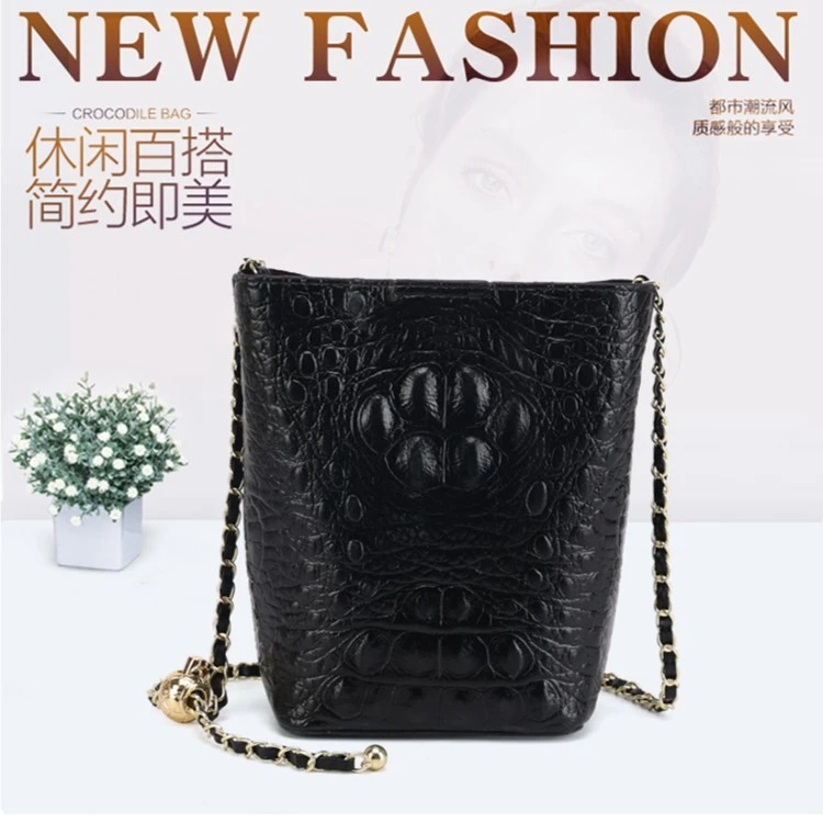 【粉丝专属】时尚百搭鳄鱼纹气质斜挎手机包