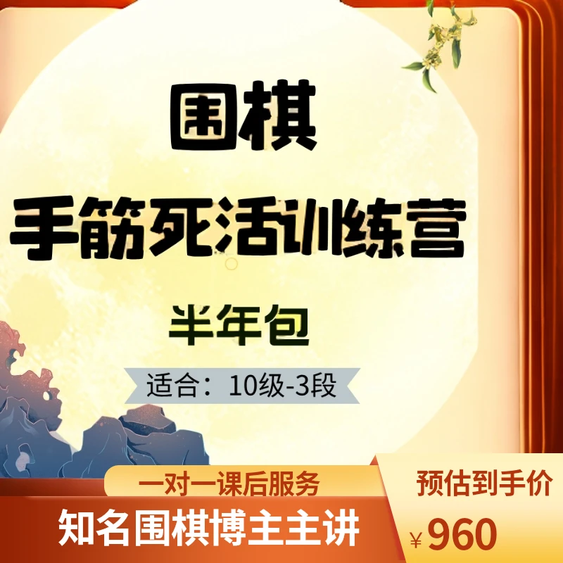 围棋手筋死活训练营半年包