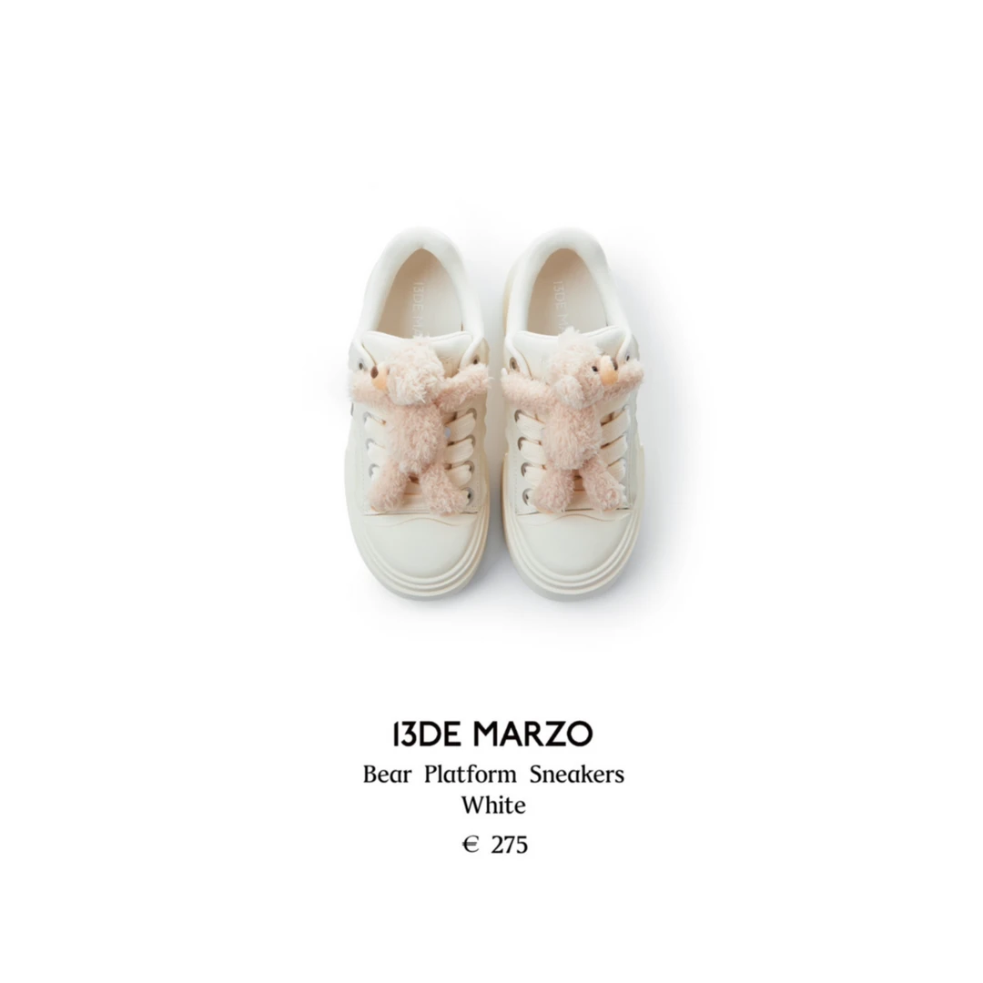 13DE MARZO 2024SS 春夏 新款 贴章 厚底 帆布鞋