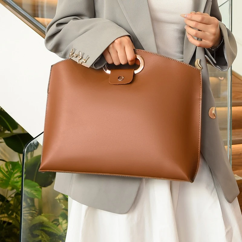 2025新款手提手拎公文包笔记本电脑包可放下13寸14寸15寸16寸电脑