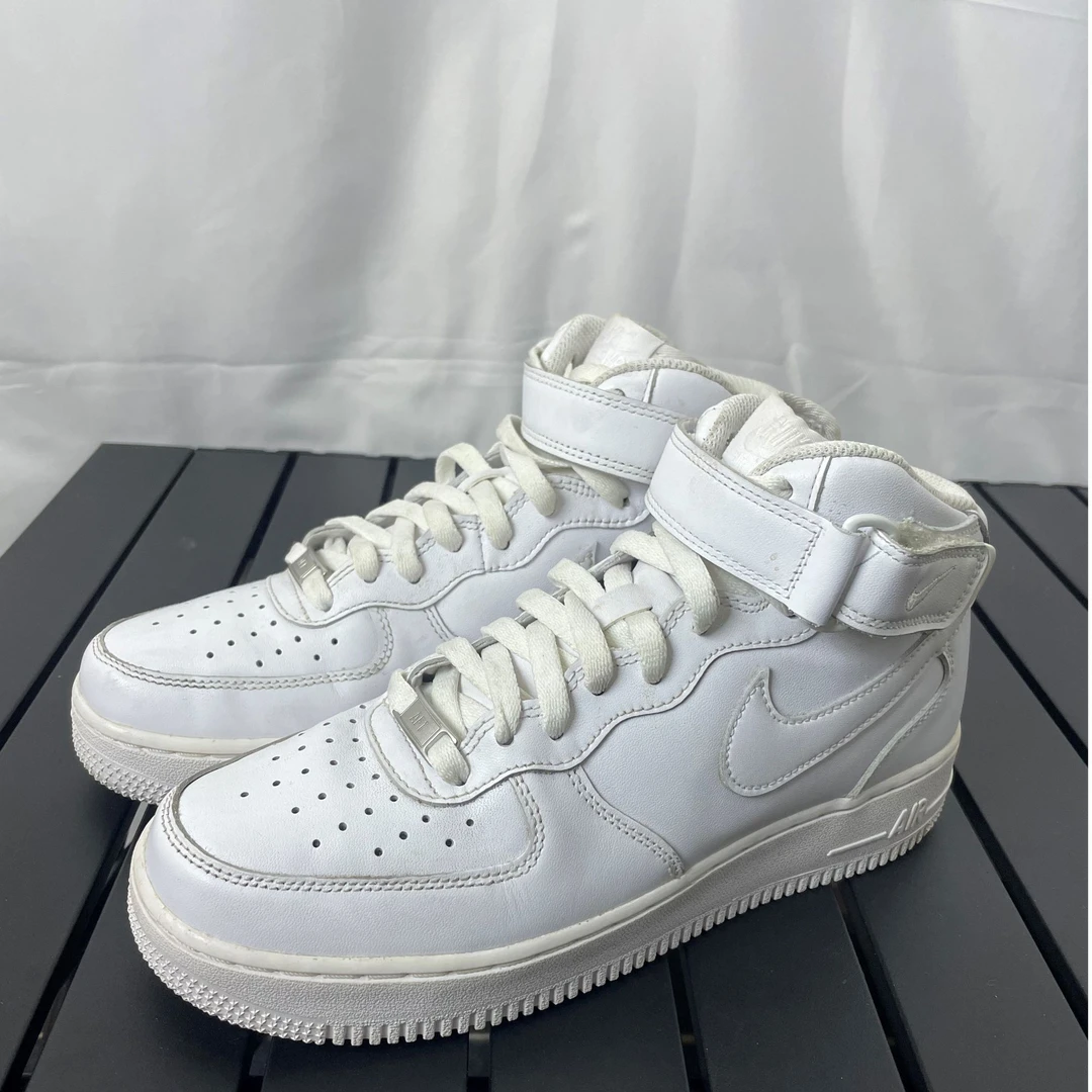 41码/耐克/空军1号/中帮板鞋/白色