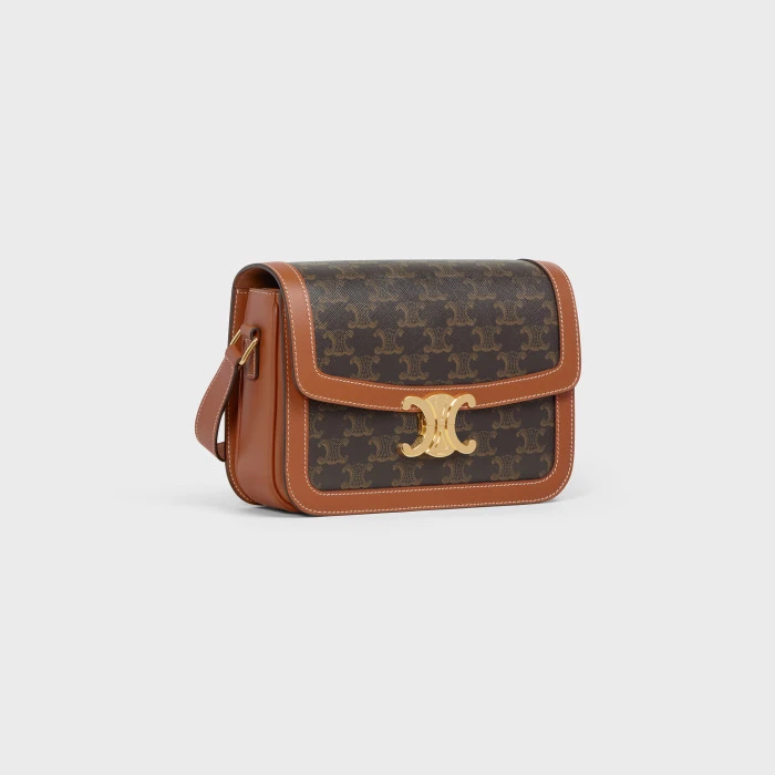 全新未使用 Celine/思琳 老花凯旋门邮差包