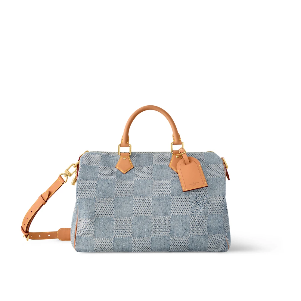 全新未使用 LV 单宁牛仔 Speedy40