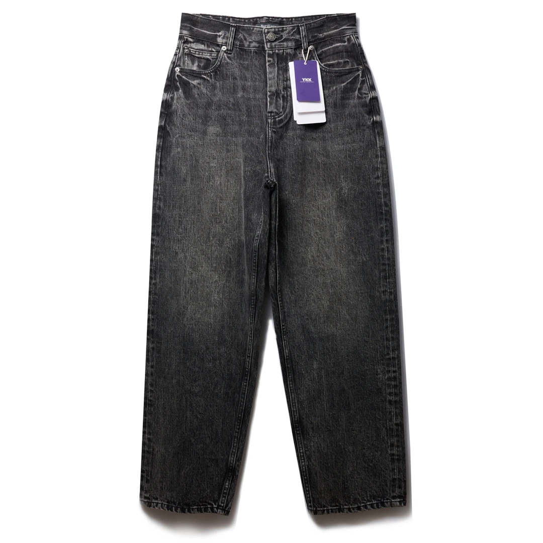 重磅牛仔裤女款复古水洗宽松显瘦耐穿百搭NZG-4505