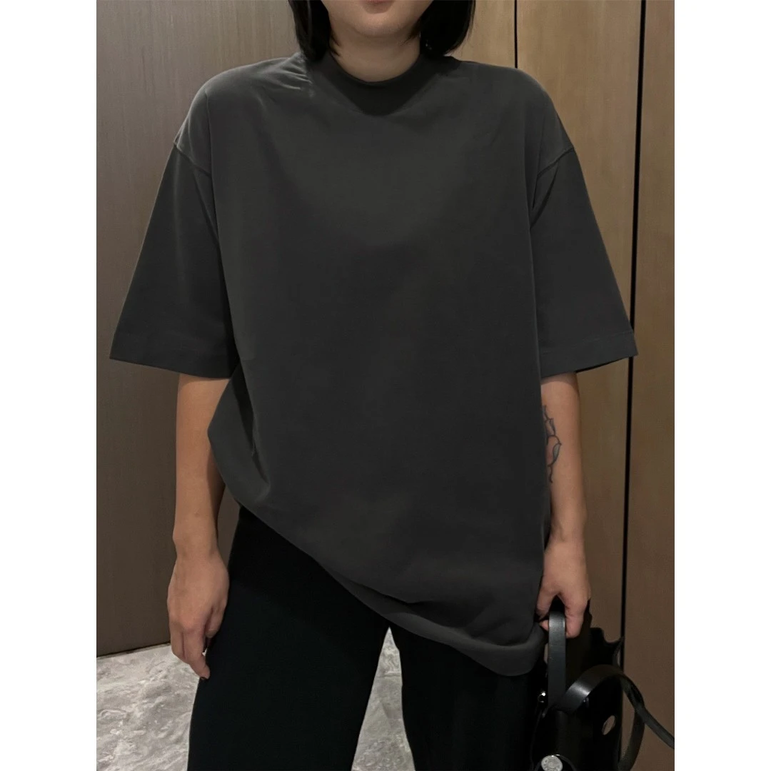 【 Y F 】推荐 2022秋冬款 包包领磨毛高品质短袖T