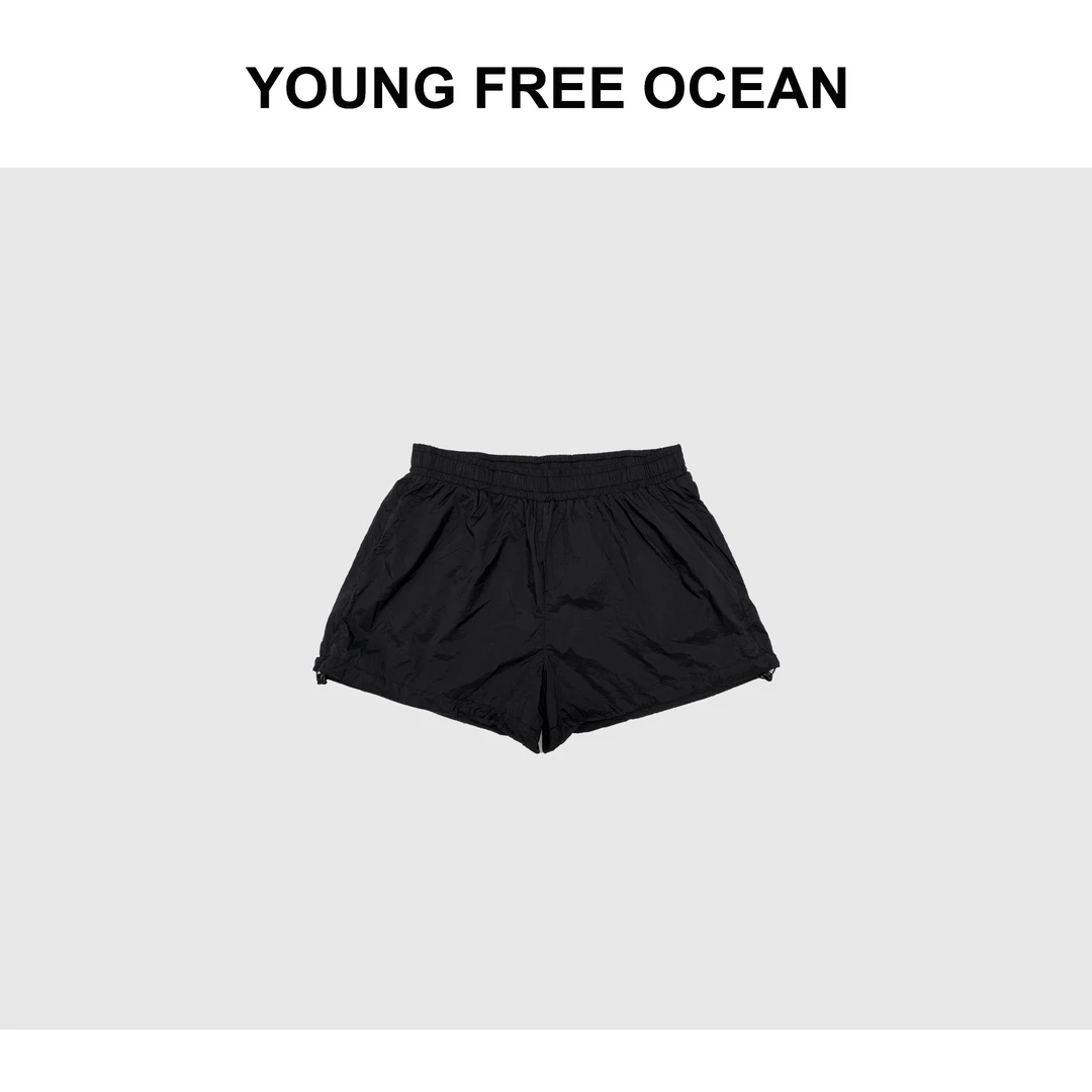 YOUNG FREE OCEAN2024夏款 超薄蛋皮松紧速干短裤