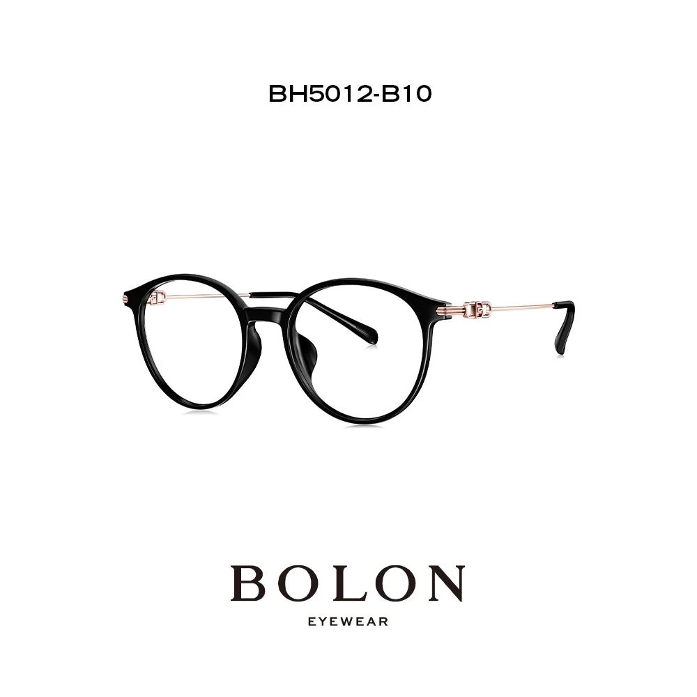 BOLON暴龙近视眼镜框23新品猫眼框黑框镜架轻质女可配度数BH5012