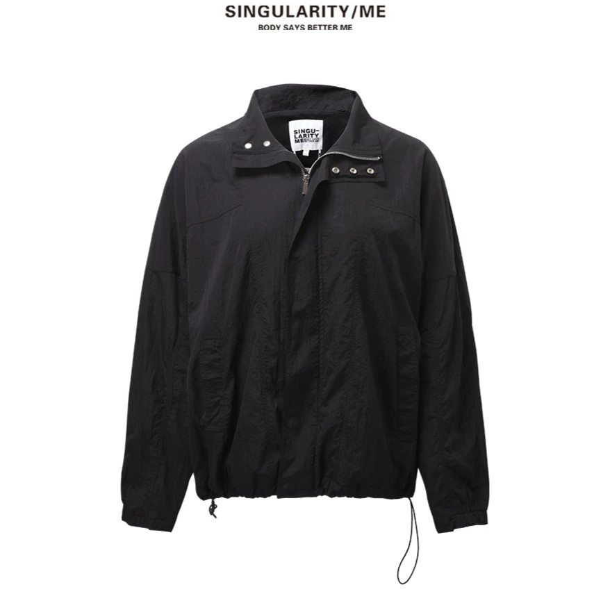 【SINGULARITY ME 】5028 美式复古立领抽绳工装夹克冲锋外套