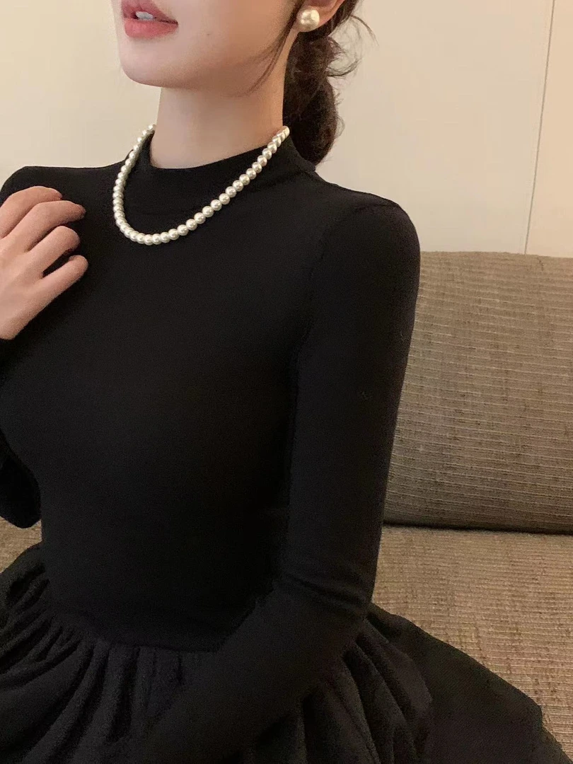 非金属项链 法式轻奢百搭气质锁骨项链女80610