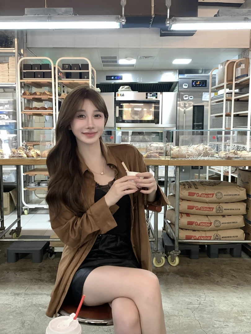 【随性时光】休闲复古宽松衬衫气质时尚衬衣百搭轻奢长袖上衣81236