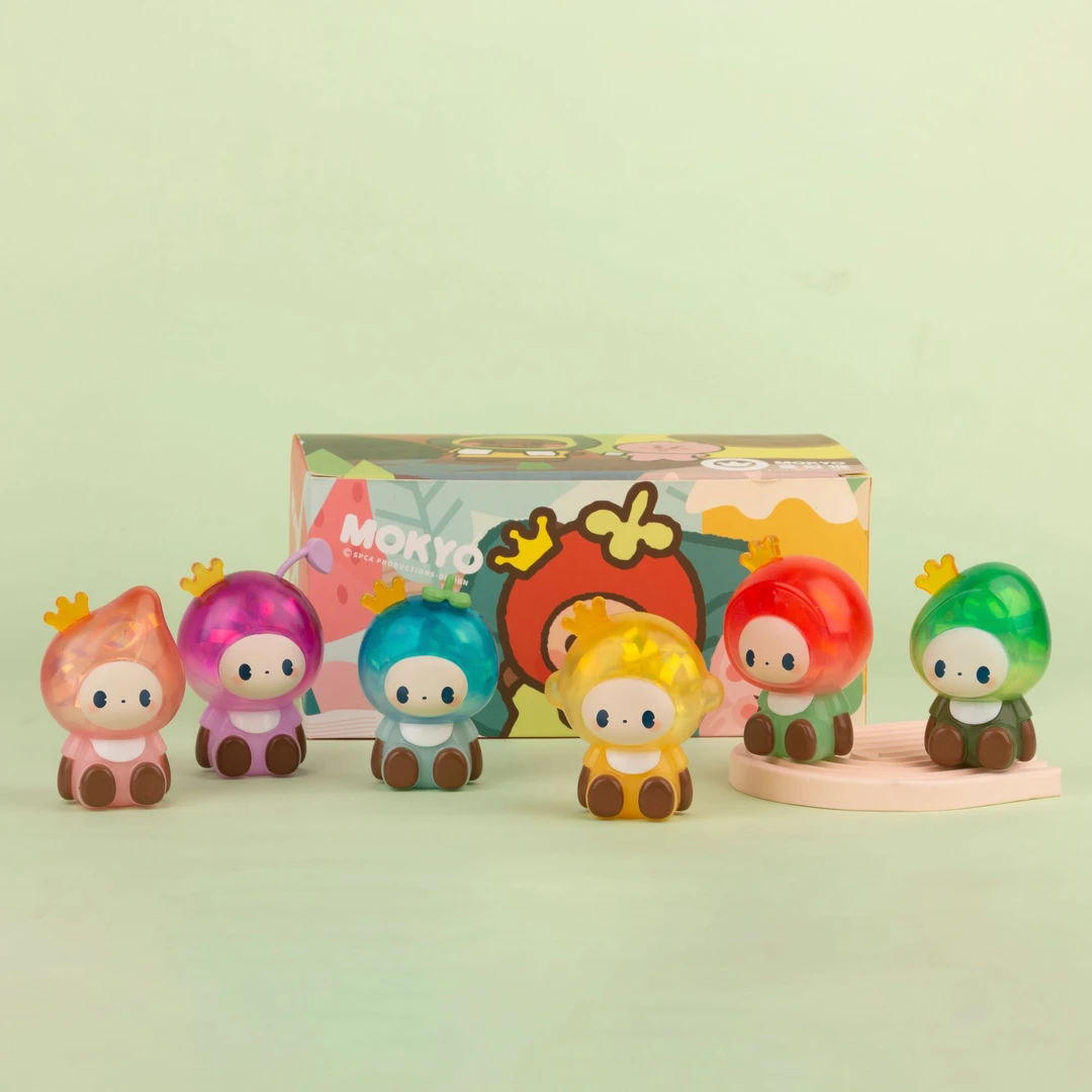 正版皇冠猴系列盲盒端盒