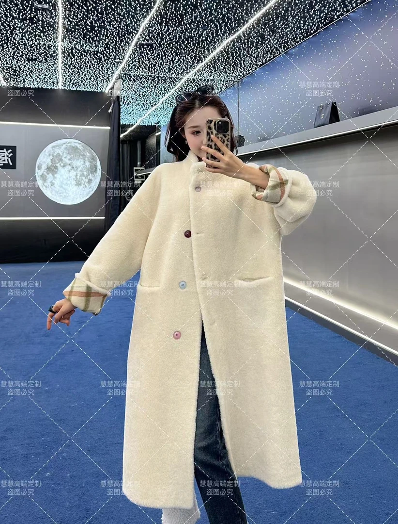 【慧慧】2024新款时尚百搭原创设计师 轻奢外套 6660