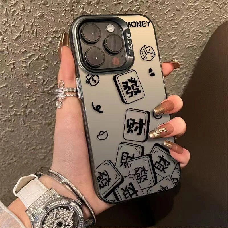 发财麻将红米note13pro手机壳note12新款note11彩银k60pro/k50软