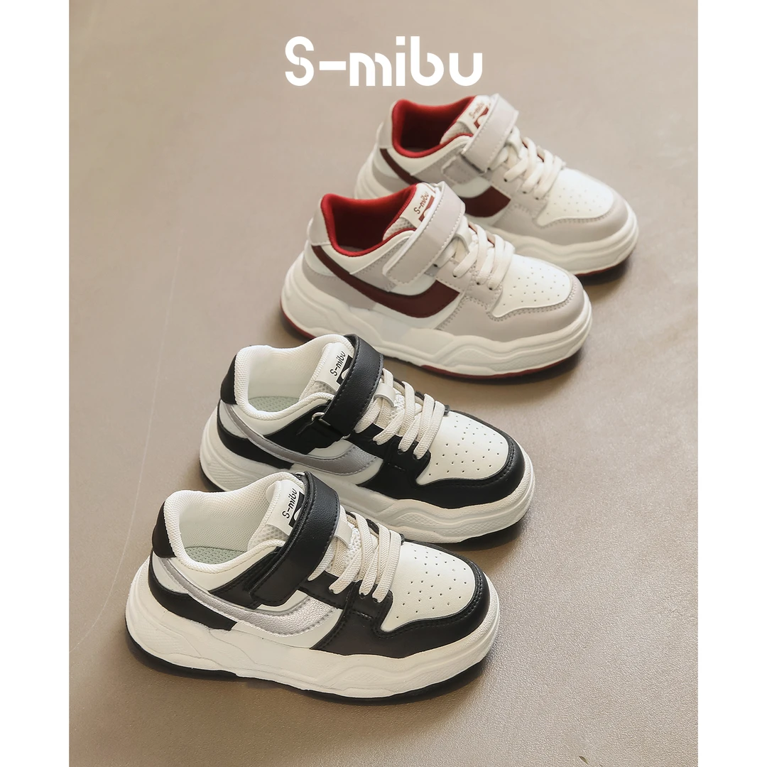 小米步旗舰【小浣熊】2024春季新款鞋子小板鞋休闲女童男童百搭软底