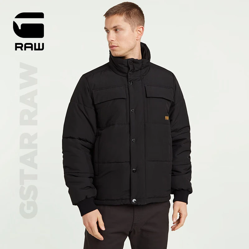 G-STAR RAW24秋冬新品男士棉服冬季防寒棉袄外套美式保暖时尚高级
