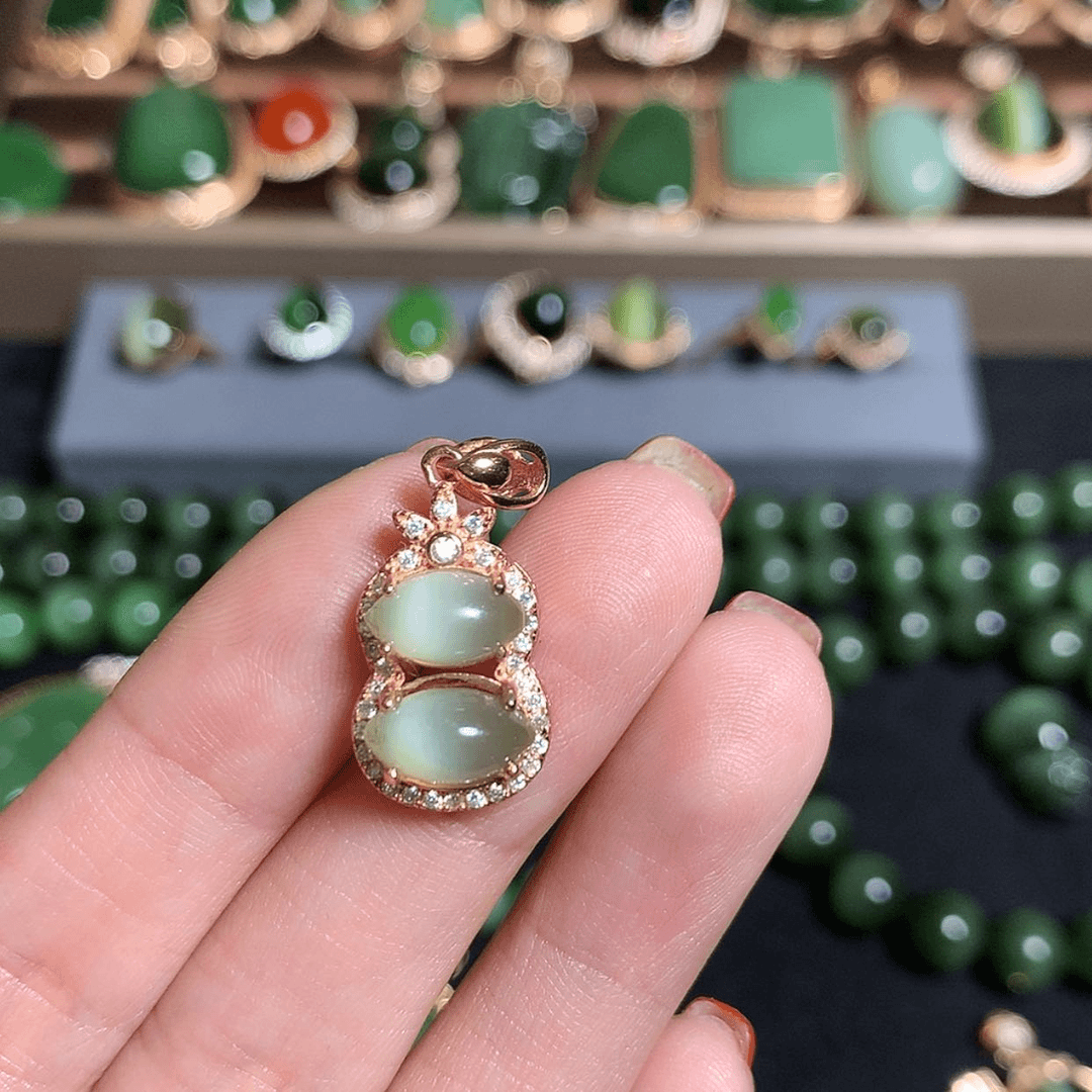 【闪购商品】和田玉（碧玉）吊坠未镶嵌