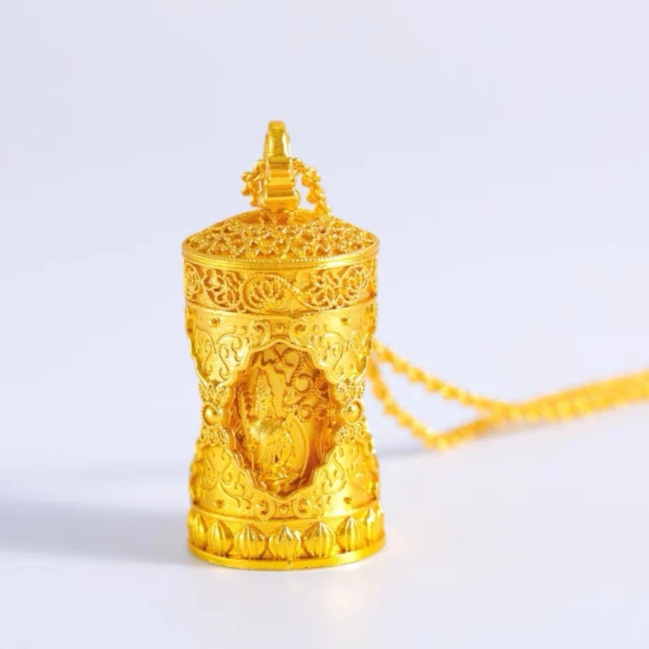 铜合金吊坠 diy配件泰国四面佛大吊坠项链毛衣链情侣女时尚