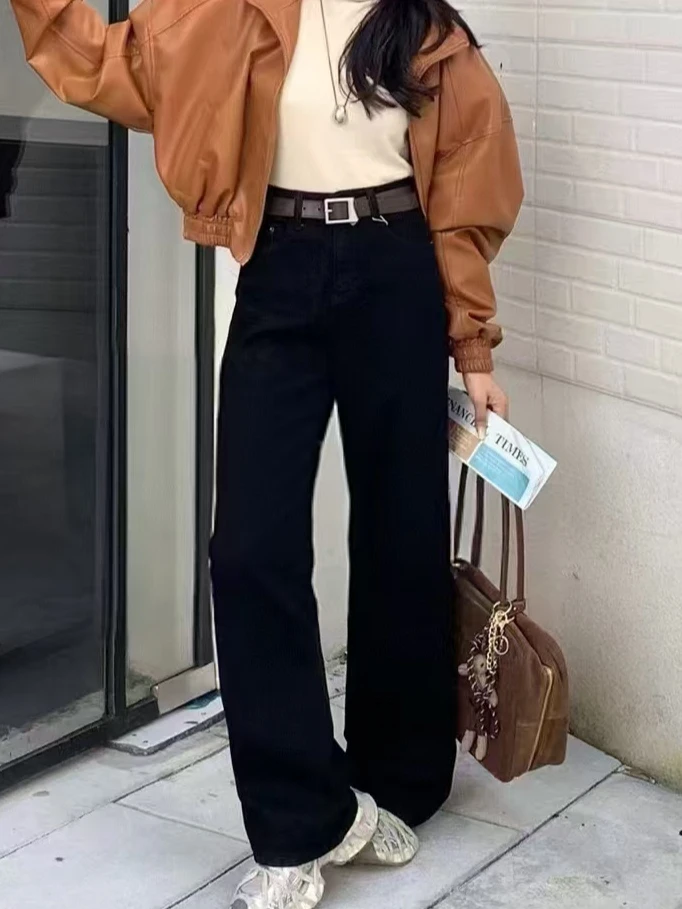 2024捷翔家窄版直筒牛仔裤