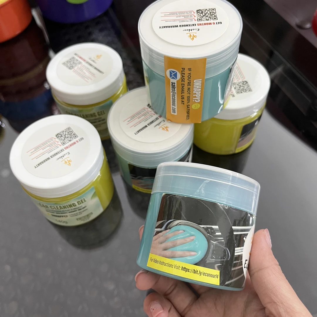 140g -160g发6罐 家用车载多功能清洁泥