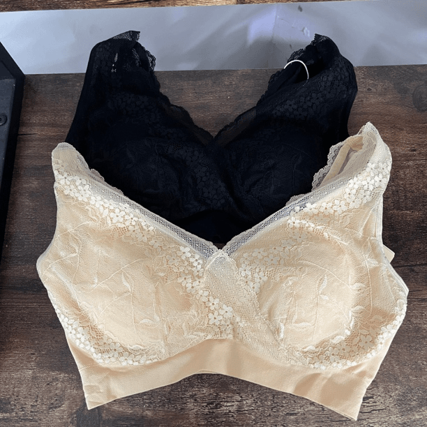 M018款 无钢圈聚拢文x蕾丝内衣