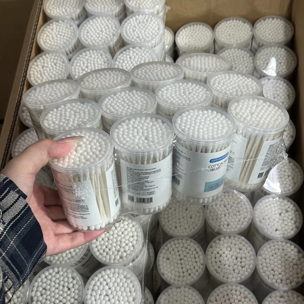 25年9月 8cm一次性小盒装便携棉签棉棒