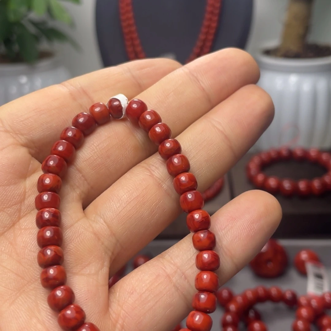 【闪购商品】南红玛瑙珠串未镶嵌木***桐