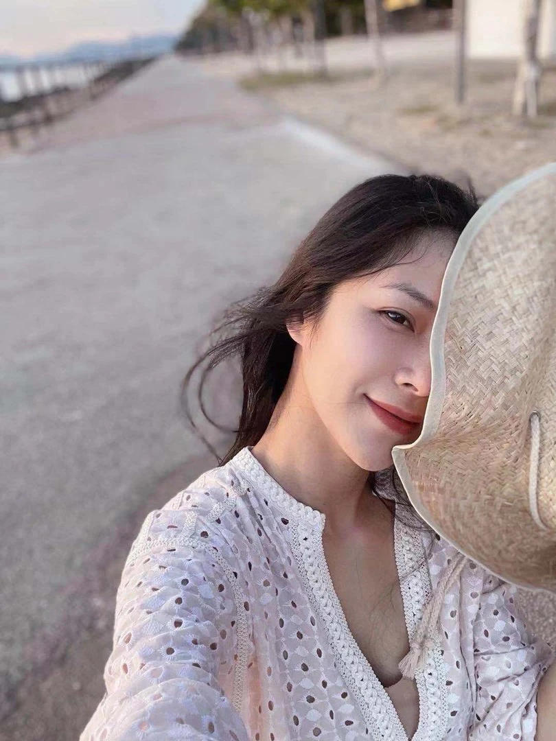 赛赛牛仔方巾发圈格子发箍