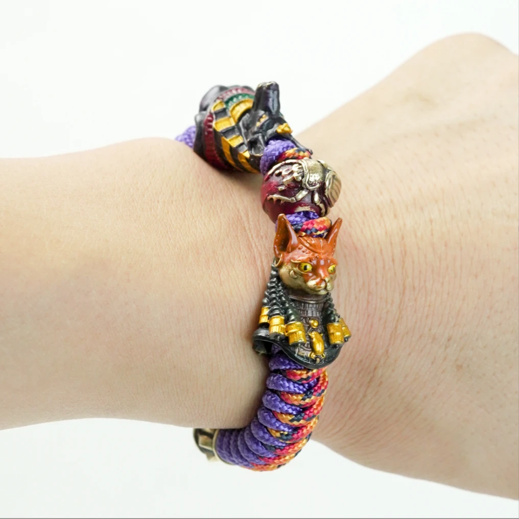 显若原创 埃及系列 吊坠编织