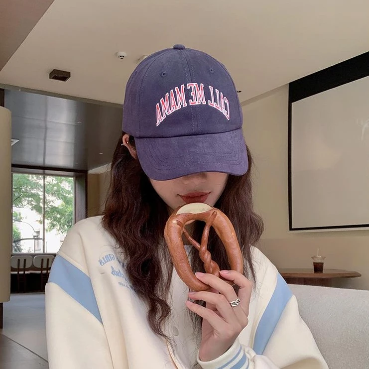 大头围帽子鸭舌帽女显脸小大帽檐韩版百搭深顶棒球帽夏季网红个性