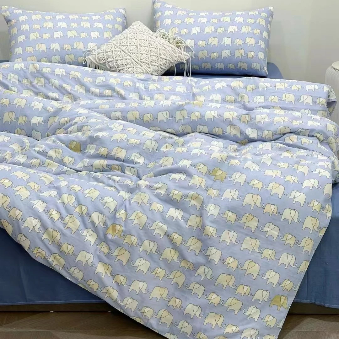 雅赞家居旗舰店【纯棉双层纱单独被套被罩】柔软亲肤透气舒适被套