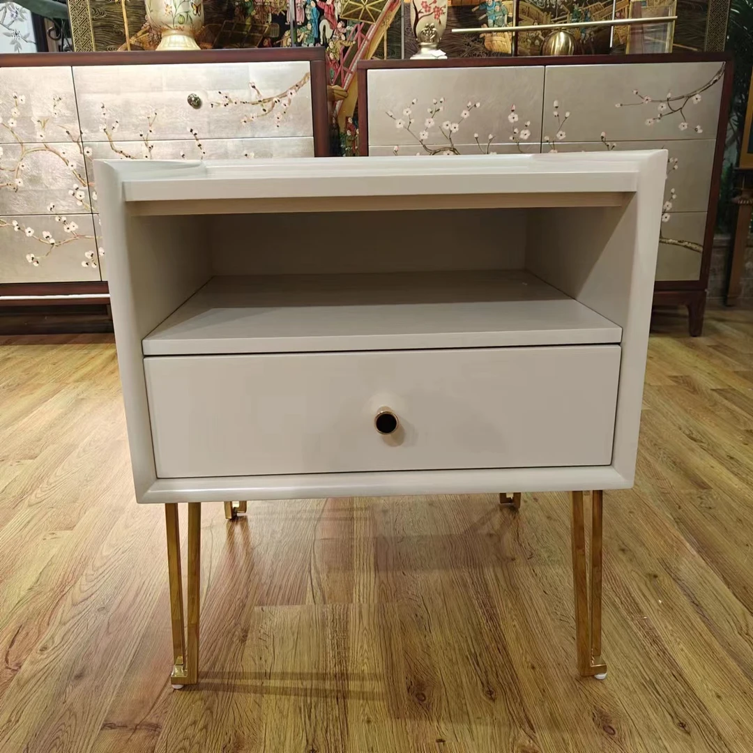 法式轻奢简约床头柜