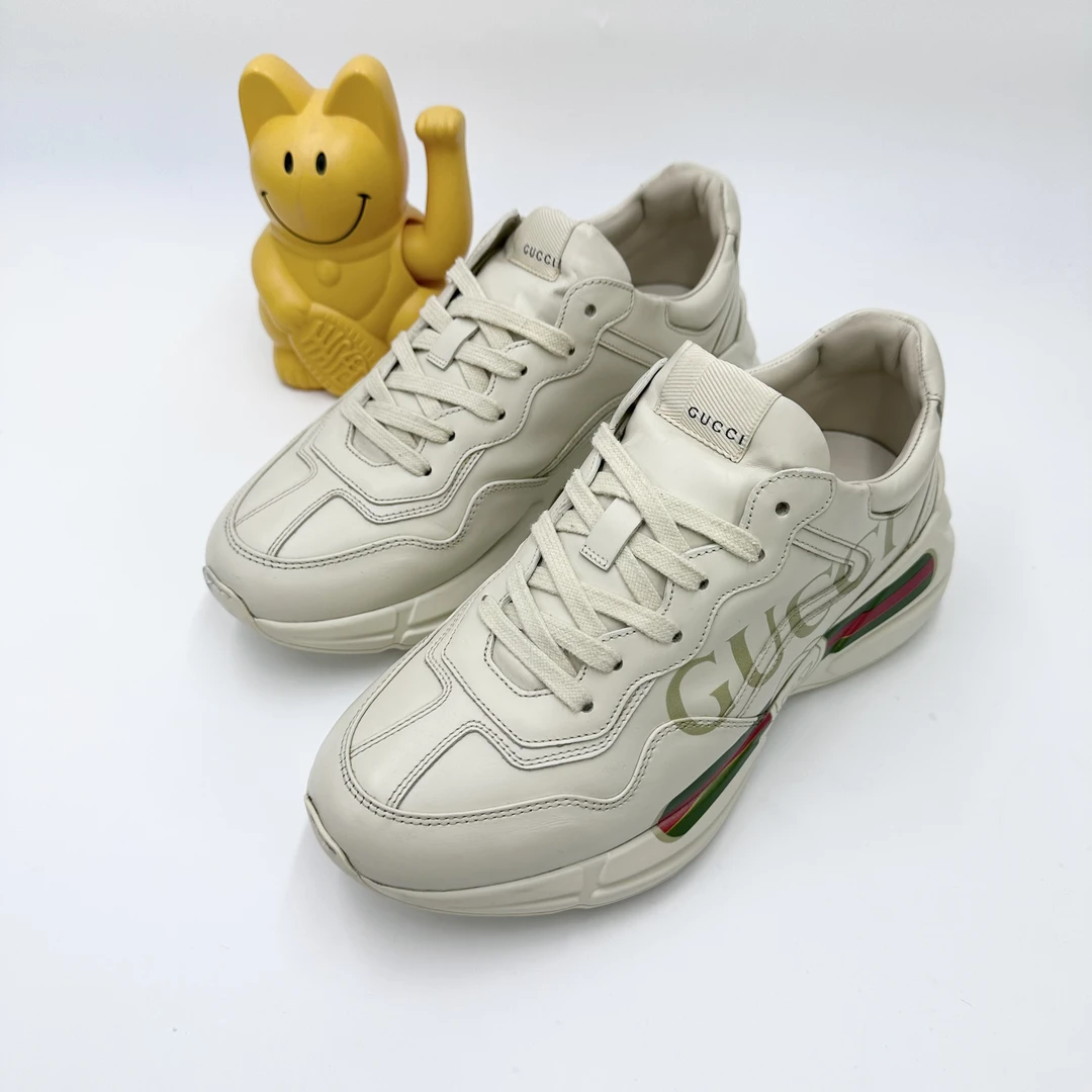 Gucci/40.5码/经典款腰带老爹鞋/98新