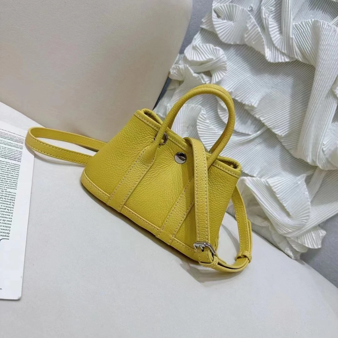 A411-440时尚百搭优雅经典真皮手提腋下斜挎包