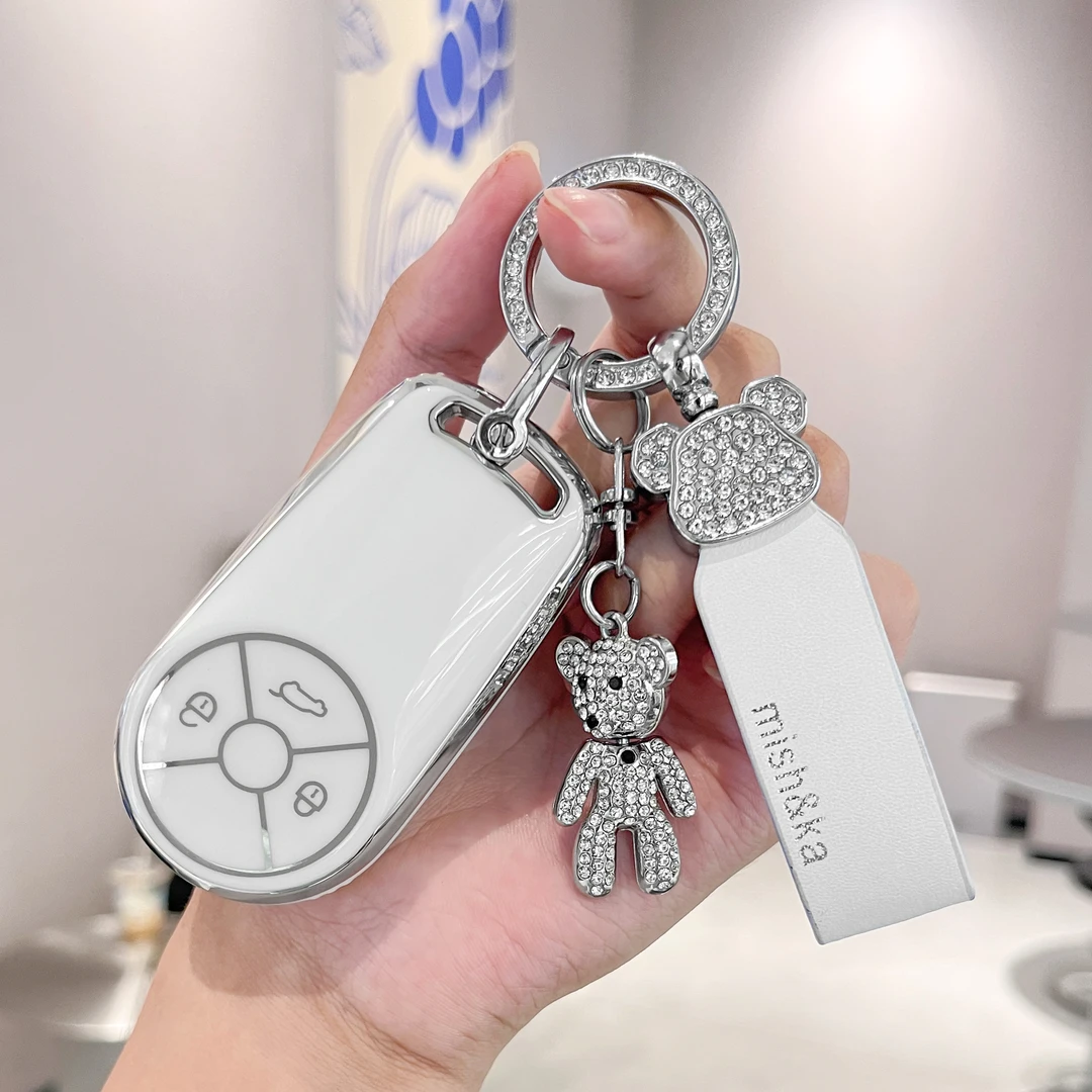 【欧拉】23款欧拉好猫gt钥匙套闪电猫芭蕾猫专用长城汽车壳包扣男女