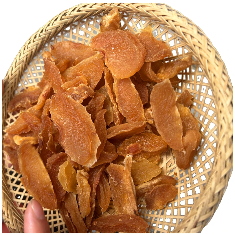 九儿菇凉富硒产地无添加产品黄金梨果脯干开盖即食净含量250g/份