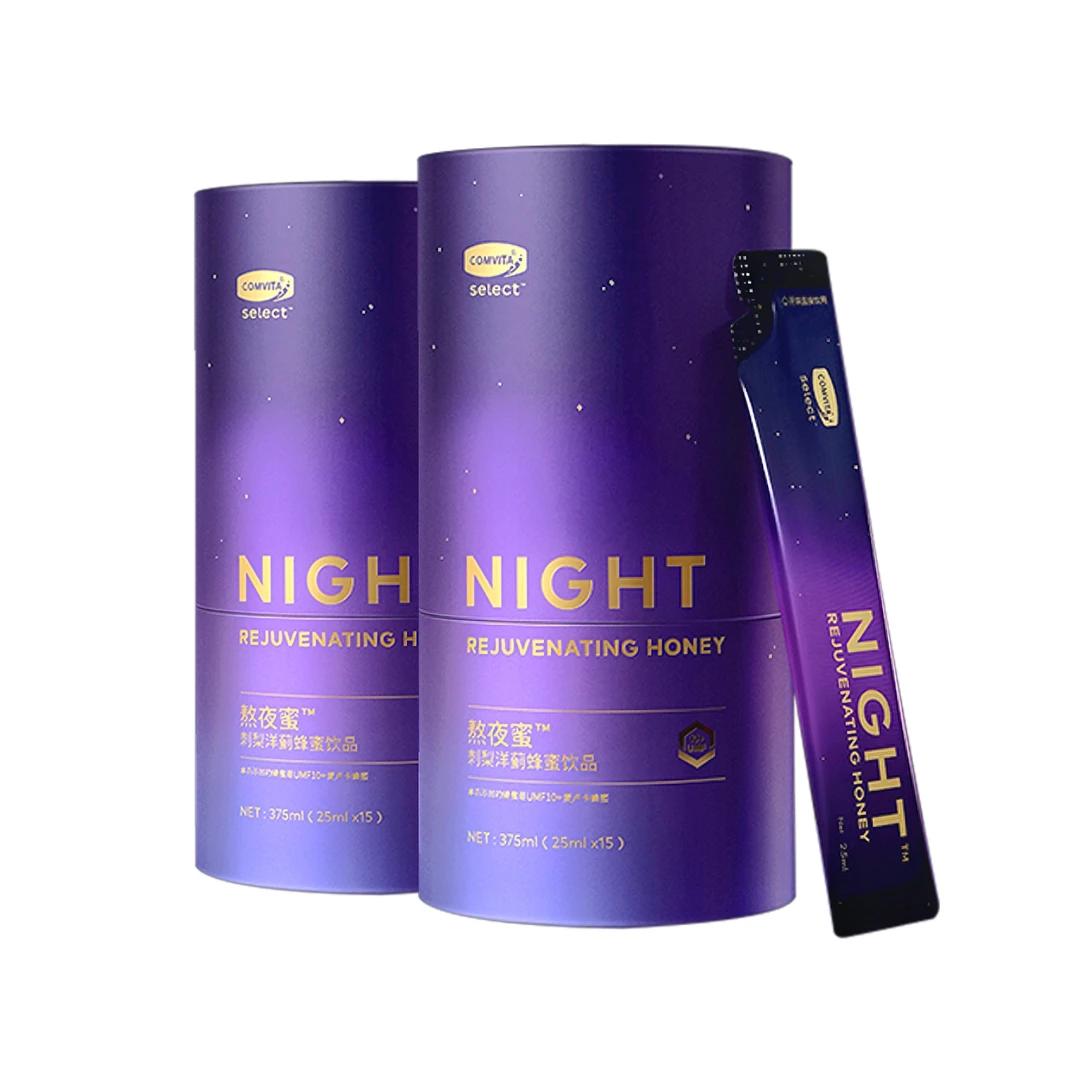 Comvita康维他熬夜蜜UMF10+刺梨洋蓟麦卢卡蜂蜜饮品375ML/盒x两盒