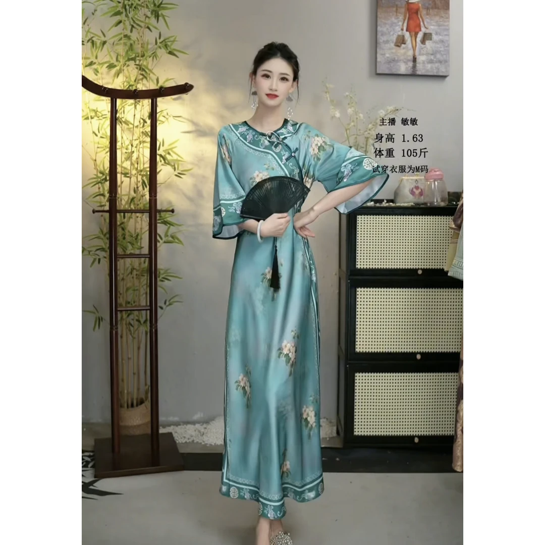 羽唐名2024新款显瘦外套气质时尚重工长袖新中式短外套（2250)