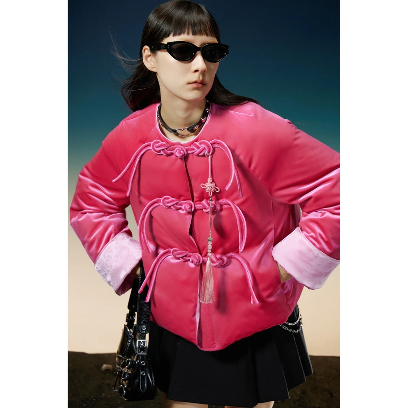 【商场同款】【小妖精】PHORM2024冬装新款羽绒服Y34121456