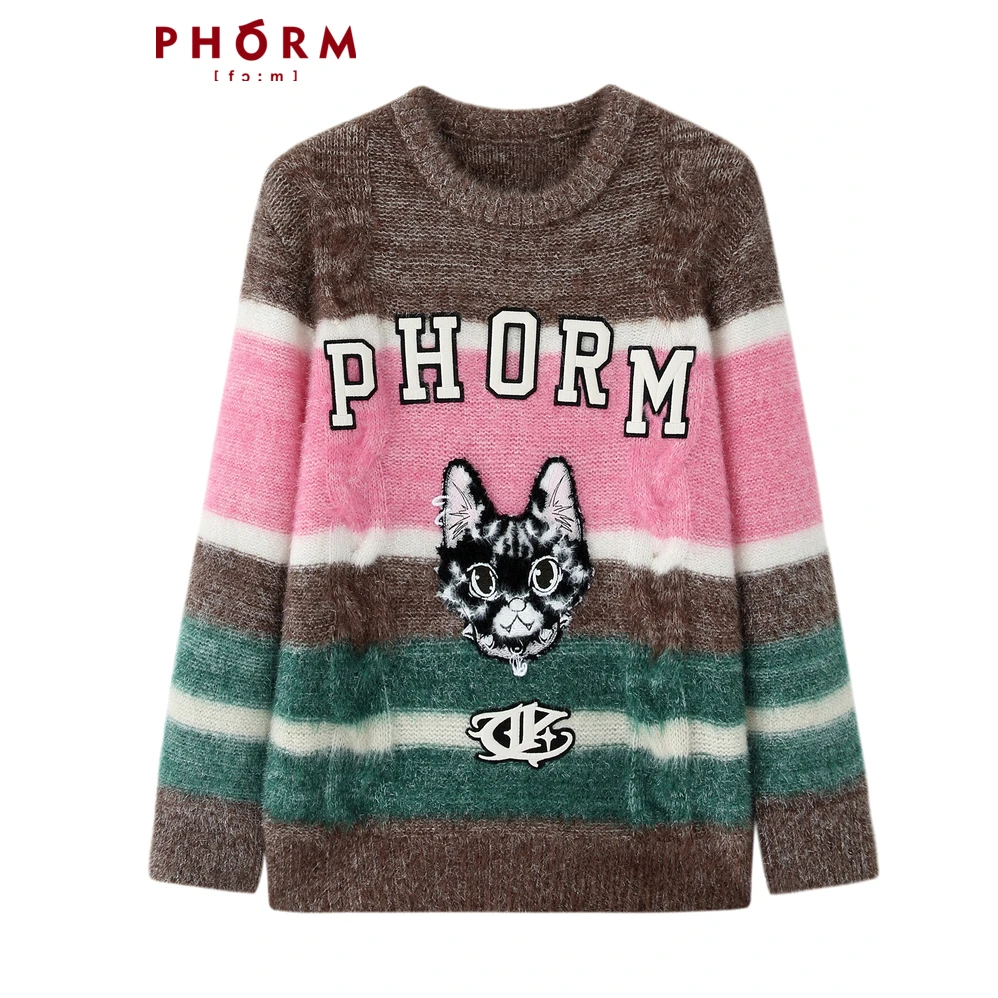 【商场同款】PHORM2024冬装新款毛针织衫G07153456