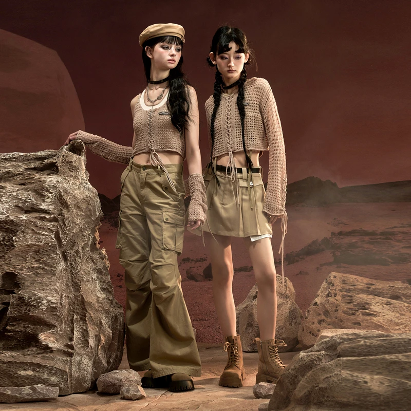 【商场同款】【小妖精】PHORM2024新款半身裙O25831416