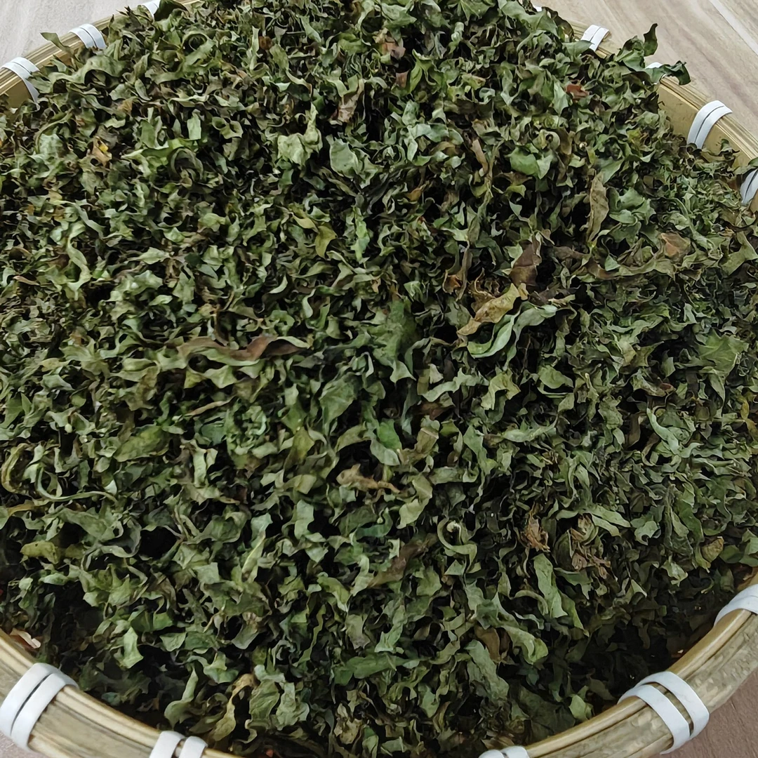 晒干的红薯叶农家自摘地瓜叶