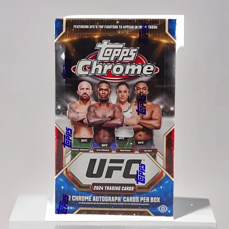 2024 Topps Chrome UFC Hobby 球星卡盲盒（下单默认代拆）