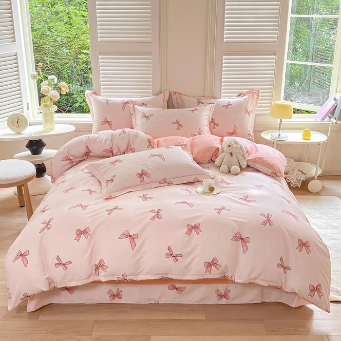 【100%全棉纯棉】四件套四季款床单被套床上用品-全棉被罩