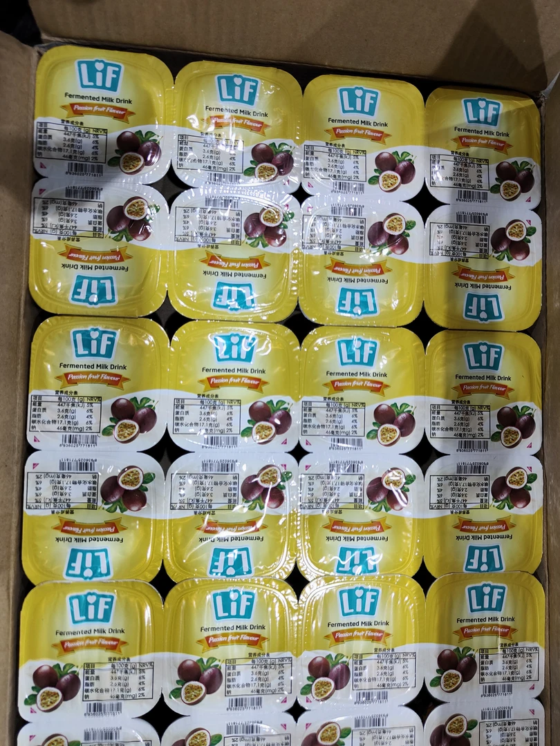 【六妈推荐】百香果酸奶 细腻爽滑 1杯100克1件12杯 辽宁发货