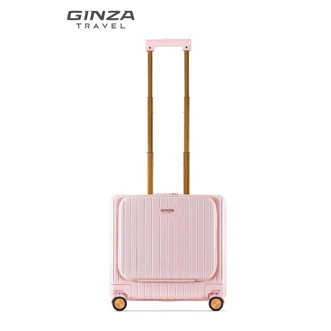 银座拉链空姐同款登机箱万向轮密码锁旅行箱耐磨耐用时尚行李箱